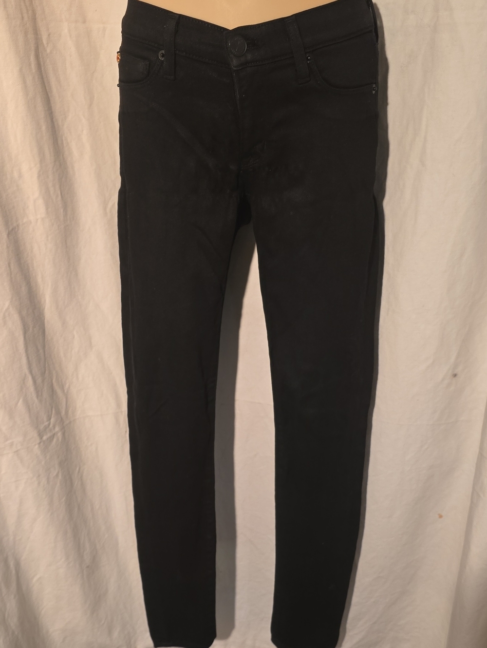 Hudson Jeans 10th Anniversary Black Skinny Jeans Size 25